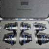 Zeiss Nano Prime 六鏡組：18、24、35、50、75、100mm 原生 E-Mount Cinema Lenses